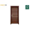 Buy cheap PVC Finish HDF Thick 45mm Fire Rated Wooden Doors from wholesalers