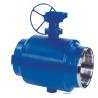 Buy cheap Industrial Carbon Stainless Steel Ball Valve Full Welded Body Blue Color from wholesalers