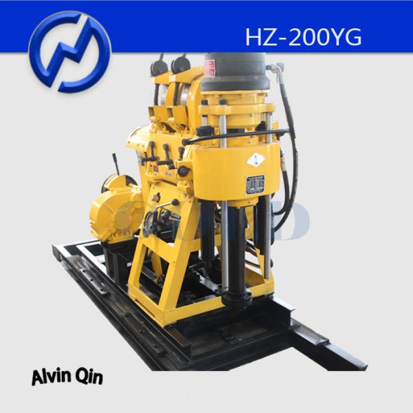 Buy cheap Hydraulic water drilling rig HZ-200YG diamond core drilling equipment from wholesalers