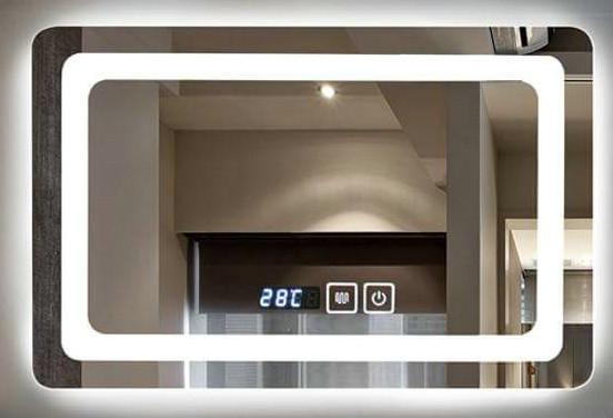 Buy cheap IP44 Wall Mounted Led Behind Mirror For Luxury Hotel , Frameless Bathroom Mirror from wholesalers