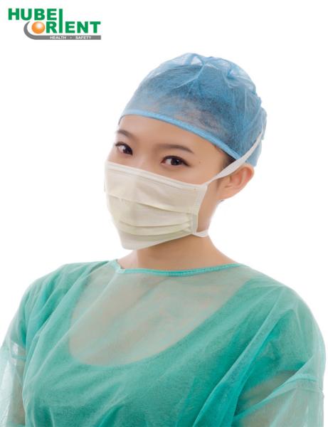 Buy cheap 9x18cm Hospital Polypropylene Nonwoven Disposable Face Mask from wholesalers
