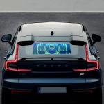 transparent LED Car Rear Window Digital Display Mature Control System