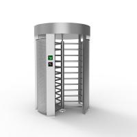 Buy cheap Robust Fully Welded Full Height Turnstile Gate Vandal Proof Security One Lane product