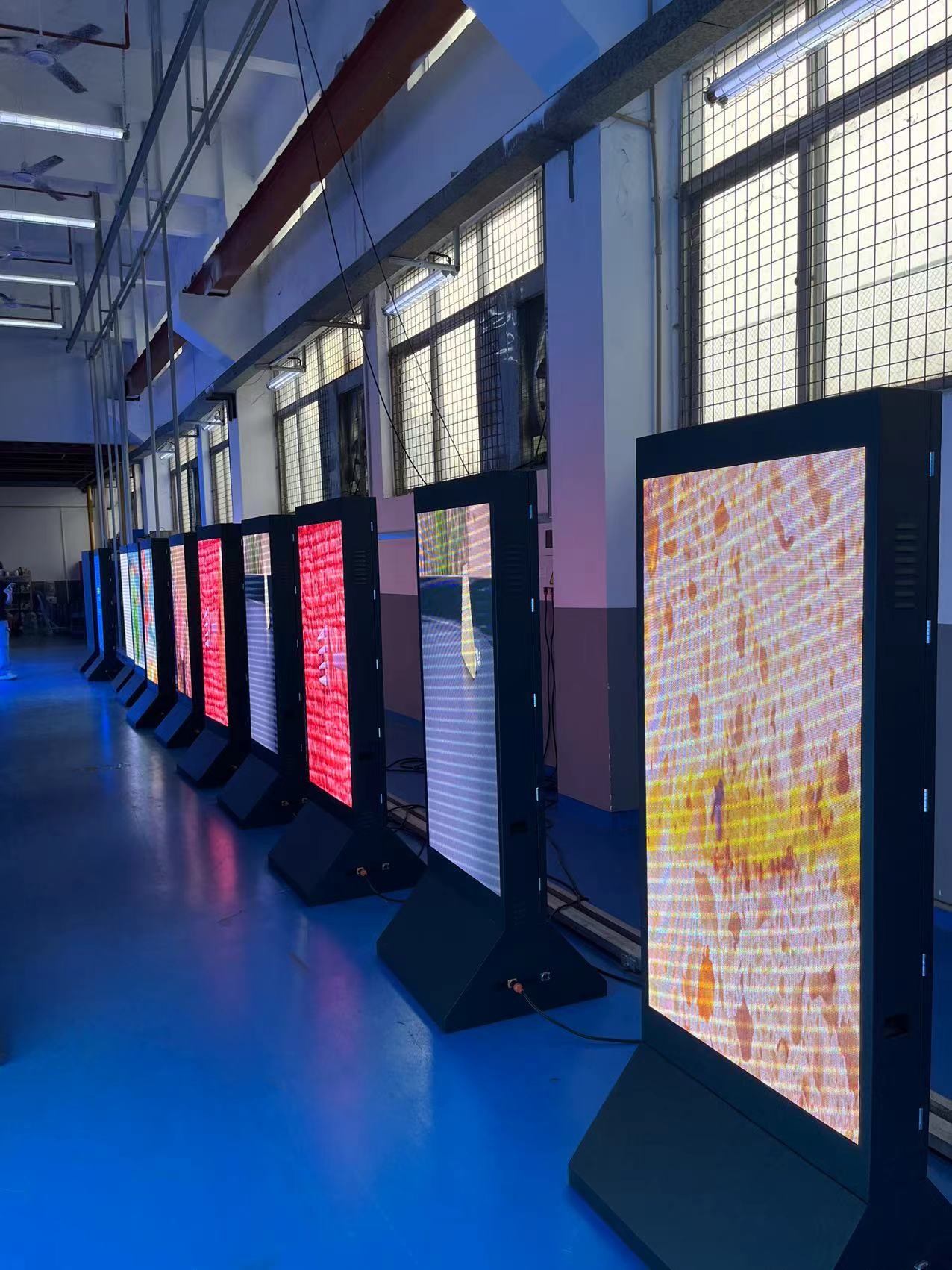 Interactive Touch System For Customer Self Inspection With Outdoor Business Display