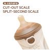 Buy cheap NICEPAPA FLIP-CAP Durable BPA-Free Food Grade Silicone Baby Bottle Hollow Scale Easy Grip (Cross hole M) from wholesalers