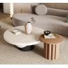 Buy cheap ISO18001 35cm Hotel Coffee Tables Nordic Solid Paint Small And Large Tea Table Combination from wholesalers