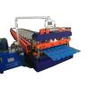 Buy cheap 0.3-0.7mm Thickness Metal Roman Tile Ruukki Glazed Tile Making Roof Panel Roll Forming Machine 5-6 Meters/Minute from wholesalers
