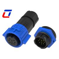Buy cheap Outdoor Female Waterproof 9 Pin Wire Connector Male IP67 Panel Mount M19 product