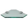 Buy cheap Diamond Shape Custom Shower Shelves For Bathroom Corner Green from wholesalers