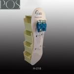 customized peg hooks toys cardboard display stand