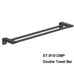 Hotel Bathroom accessories double towel bar stainless steel towel rail towel
