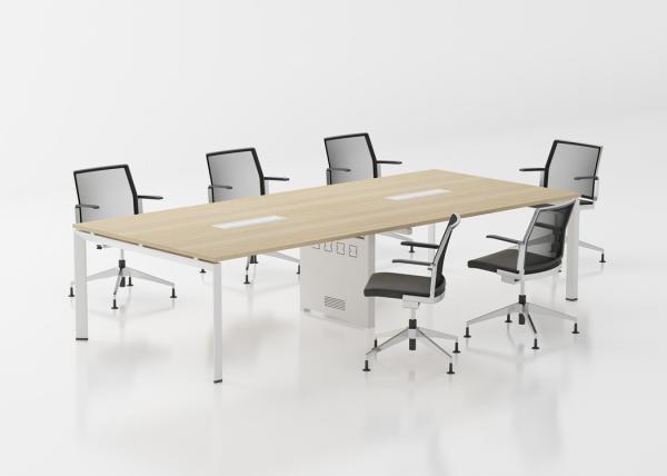 Buy cheap Modular Rectangular Office Meeting Table Furniture For 8 Person Conference from wholesalers