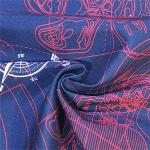 120gsm Woven Microfiber Fabric 75Dx150D Peachtwill For Boardshorts