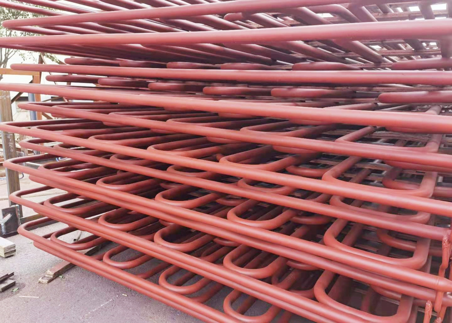TUV Painting Serpentine Tube For Pulverized Coal Boilers