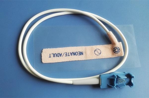 Buy cheap Medical Monitor Disposable Adhesive Finger Probe 8J Connector from wholesalers