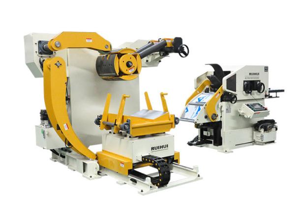 Buy cheap Compact 3 In 1 Steel Coil Decoiler Straightener Feeder from wholesalers