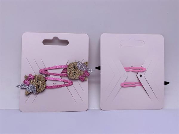 Buy cheap Cute Unicorn Childrens Hair Accessories Hair Pin Iron Polyester Material from wholesalers