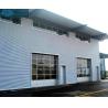 Buy cheap Electrical 0.426mm 3000mm Height Clear Glass Garage Doors from wholesalers
