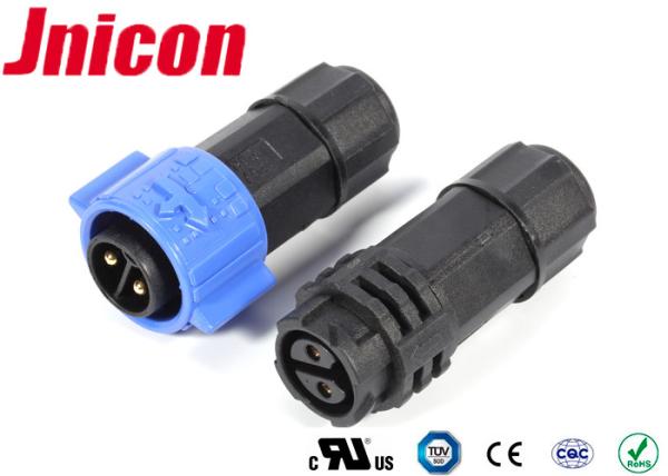 Buy cheap 2 Pin 20A IP67 20AWG Wire To Wire Waterproof Connector from wholesalers