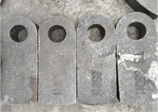Buy cheap Mining Industry Hammer Crusher Spare Parts High Manganese Steel Hammers from wholesalers