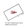 Buy cheap Vandalproof 32 Inch IR Touch Panel , Antiglare Touch Screen Infrared from wholesalers