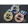 Buy cheap Custom Logo Penguins Design Metal Award Medals Cut Out Shape Size 50*3.5MM from wholesalers