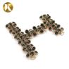 Buy cheap Hanging Plating Women Shoe Tassel Chain Black Diamond Decoration from wholesalers