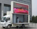 Mobile and Car P6 led screen Mounted video display IP65 1920Hz resolution indoor