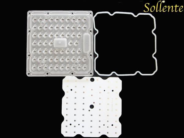 Buy cheap 50 Watts DC24V Square Street Light Led Module With Luminleds 2D 3030 Led from wholesalers