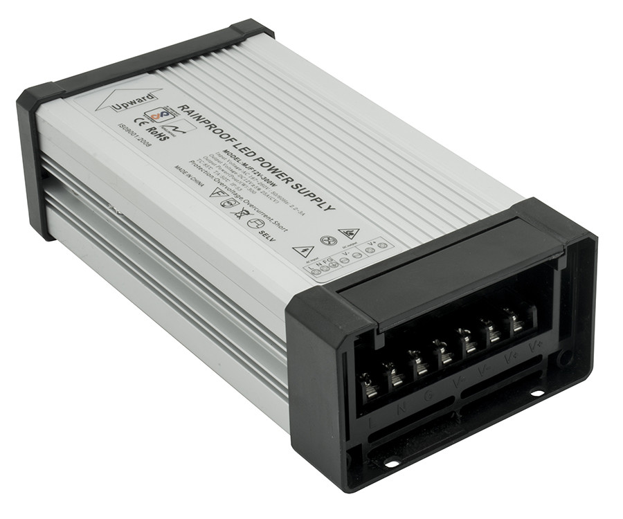 Triple Output Switch LED Module Power Supply 8.3A Aluminum Shell