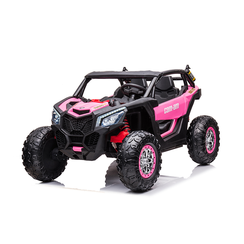 2 Seater Toy Vehicle Ride-on Car with 2.4G Remote Control Plastic and Battery Powered