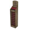 Buy cheap Customized Vintage Display Stand Pinewood Wine Display Rack for Liquor Store from wholesalers