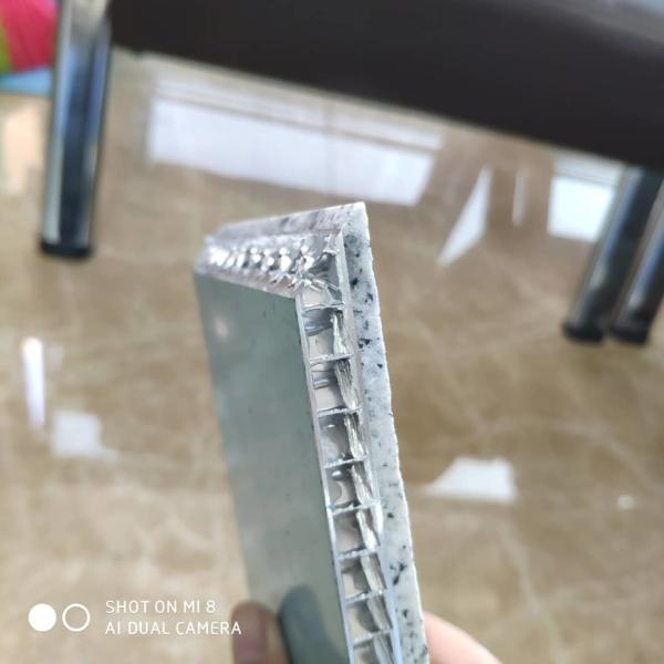 Buy cheap Custom Size Alu Honeycomb Lightweight Stone Panels SGS from wholesalers