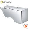 Buy cheap 80mm high contemporary furniture legs strong support metal sofa legs SL-075 from wholesalers