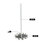 0.37kw 220v Electric Paddle IBC Tank Mixer Chemical Liquid Propeller Agitator