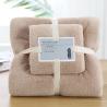 Buy cheap Everyone Age Group Customized Logo Coral Fleece Towel Set 2 Piece Microfiber Towel from wholesalers