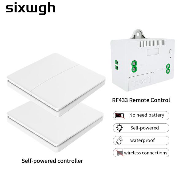 Buy cheap SIXWGH Wireless Wall Switch RF433MHZ RF Wireless Switch from wholesalers