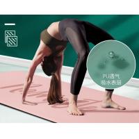 Buy cheap 5mm Printed Pu Custom Eco Friendly PU Rubber Pilates Yoga Mat With Namaste Logo product