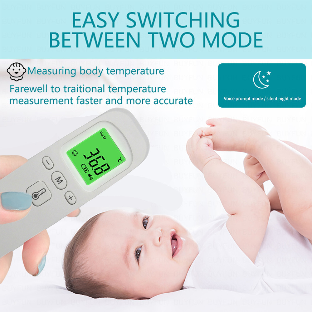 Handheld forehead digital infrared thermometer