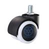 Buy cheap White PU Chair Casters 2 Inch Soft Twin Wheel Wheels For Furniture from wholesalers