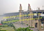 Highway Railway Wire Suspension Bridge , Arch Suspension Bridge Modular Frames