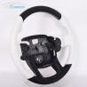 Buy cheap 14 Inch F1 Custom Carbon Fiber Land Rover Steering Wheel White Leather 400mm from wholesalers