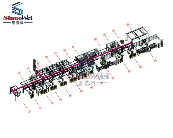 Buy cheap Power battery PACK automatic production line (AGV) from wholesalers