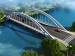 Q235B Q345B Steel Structure Bridge Steel Foot Bridge For Truck