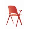 Buy cheap Comfortable Plastic Accent Chair Modern Colorful Plastic Dining Chairs from wholesalers