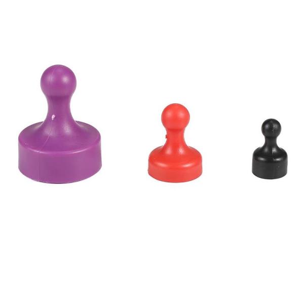 Buy cheap Pawn Shape Whiteboard Magnetic Button Pins Colorful For School Home Office from wholesalers