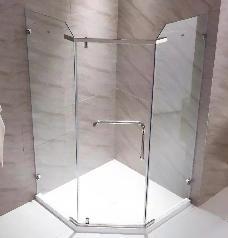 Surface Smooth Shower Glass Hardware Easy Installation Shower Door Fittings
