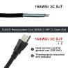 Buy cheap NEMA 5-15P To 10MM Power Stripped Extension Cord SJT SJTW 3 Wire Cable from wholesalers