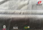Fast Dry Fit Athletic Mesh Knit Fabric , Mesh Football Jersey Fabric By The Yard