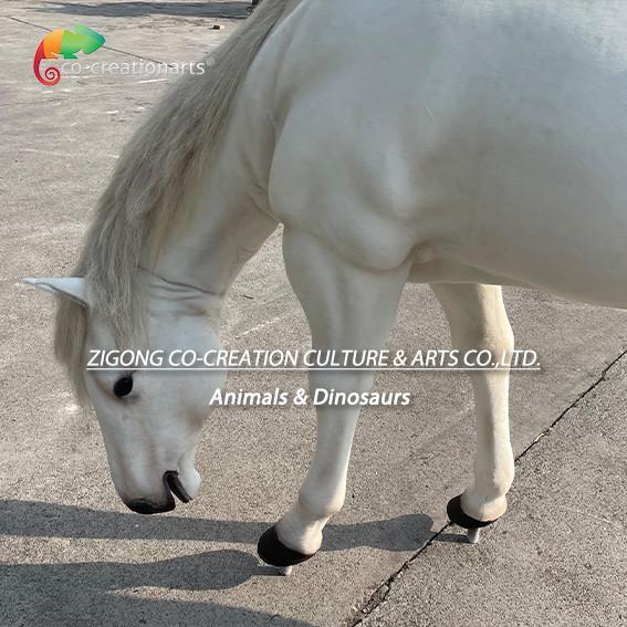 Buy cheap Realistic Animatronic Horse Sculpture With Lifelike Motion For Outdoor Exhibits from wholesalers